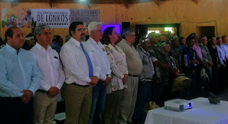 1º encuentro Regional de Lonkos de la Araucanía se llevo a cabo en la comuna de Lautaro