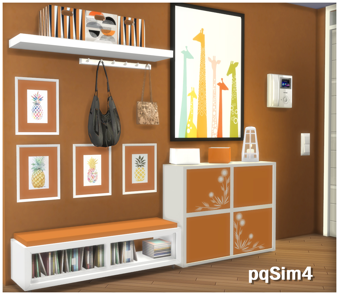 Sims 4 CC's The Best Hallway “Madison” by pqSim4