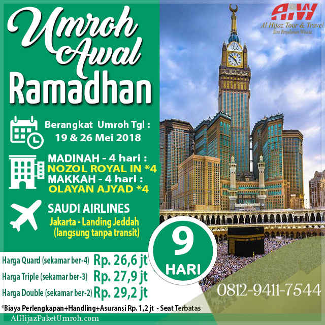 Umroh Awal Ramadhan Umroh Awal Ramadhan
