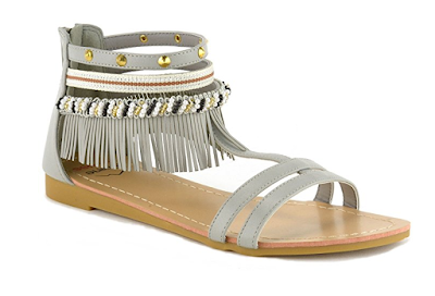 boho beaded sandals