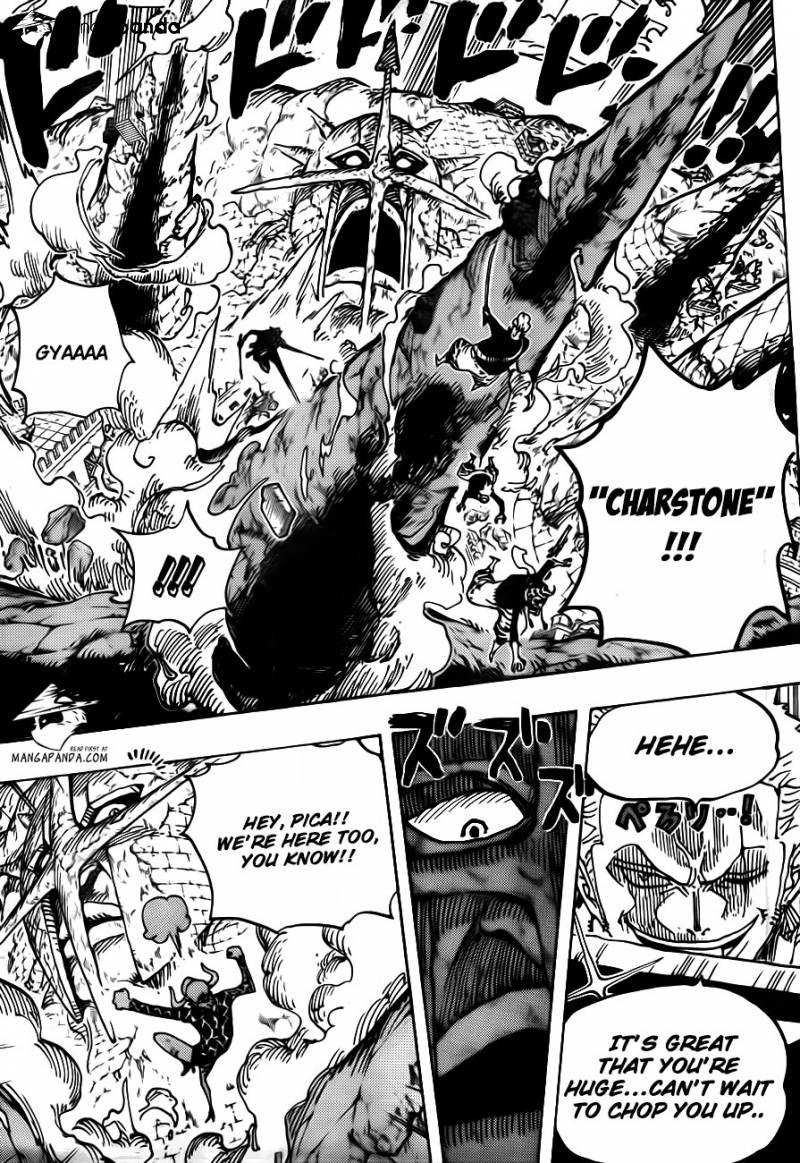 One Piece Ch 770: The Lance of Elbaf