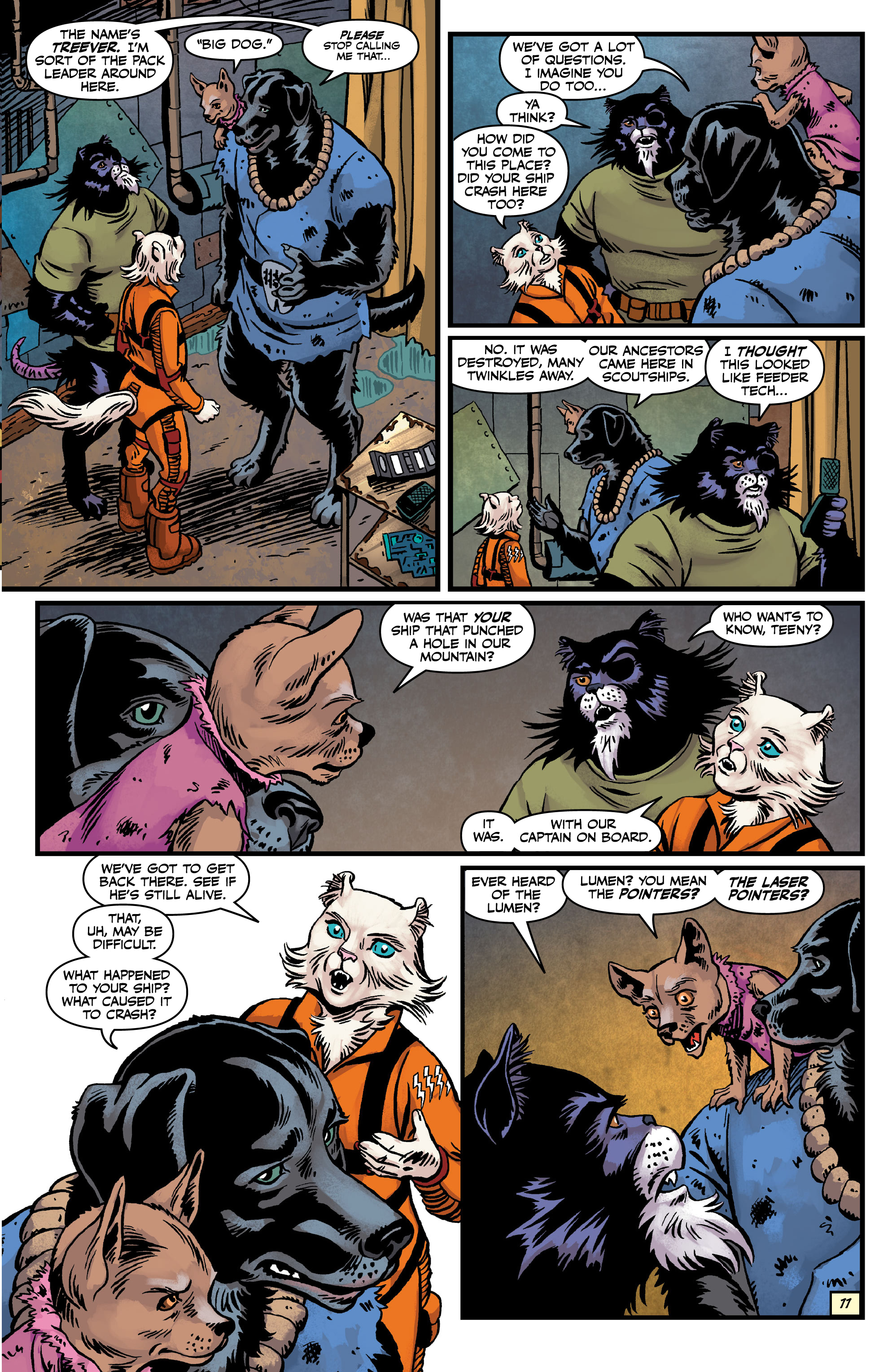 Read online Captain Ginger Season 2 comic -  Issue #3 - 12