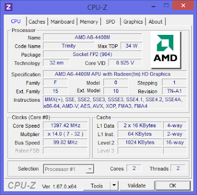 Free Download CPU-Z 1.67 Update Terbaru