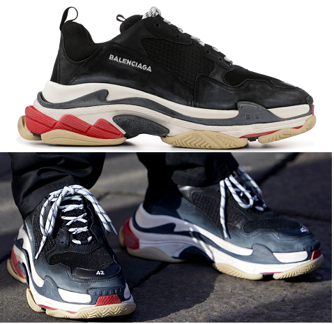 Giày  Balenciaga Triple S black red nam,nữ Balenciagavn2