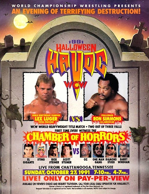 WCW Halloween Havoc 1991 - Event poster