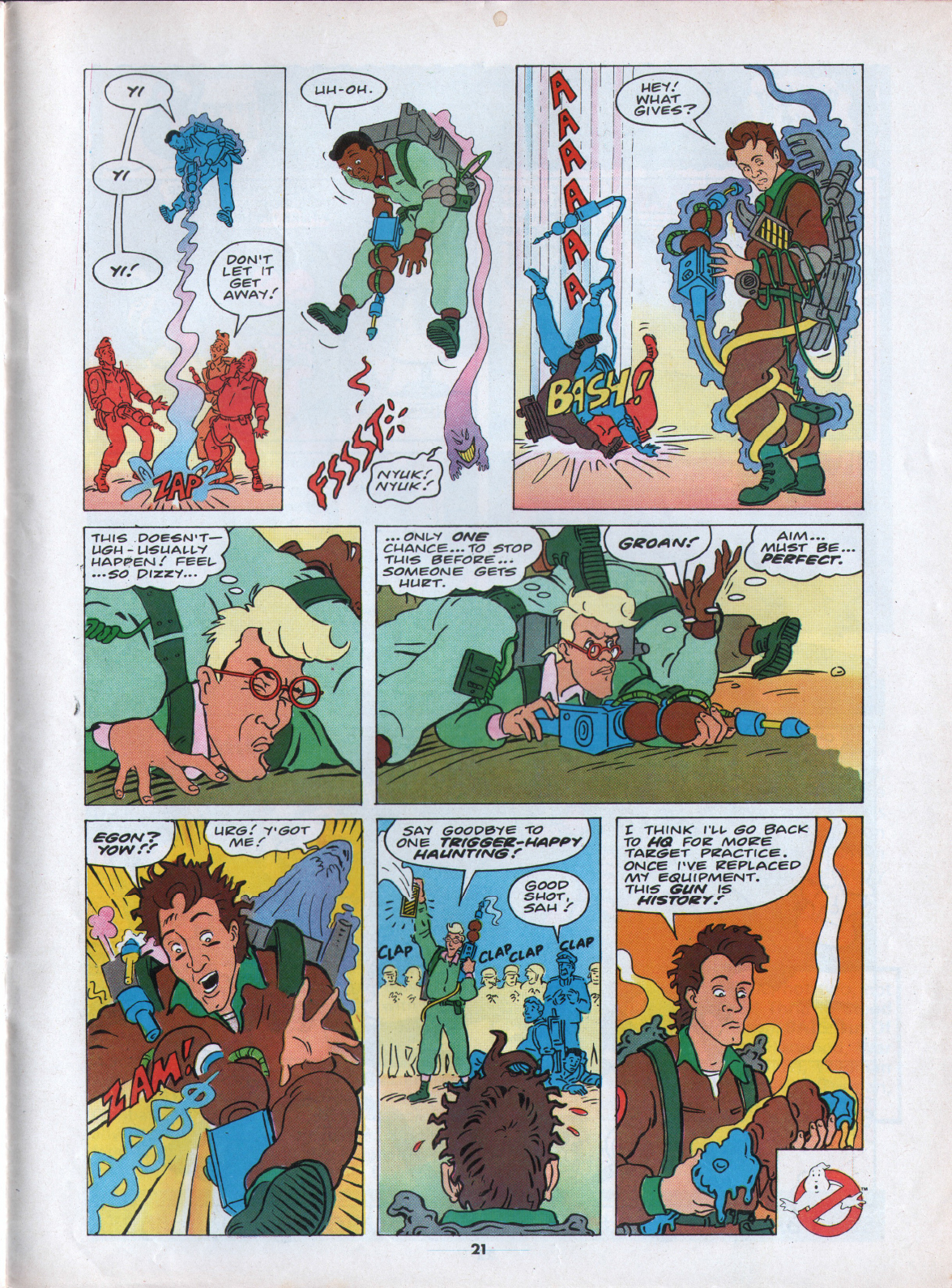 Read online The Real Ghostbusters comic -  Issue #38 - 21