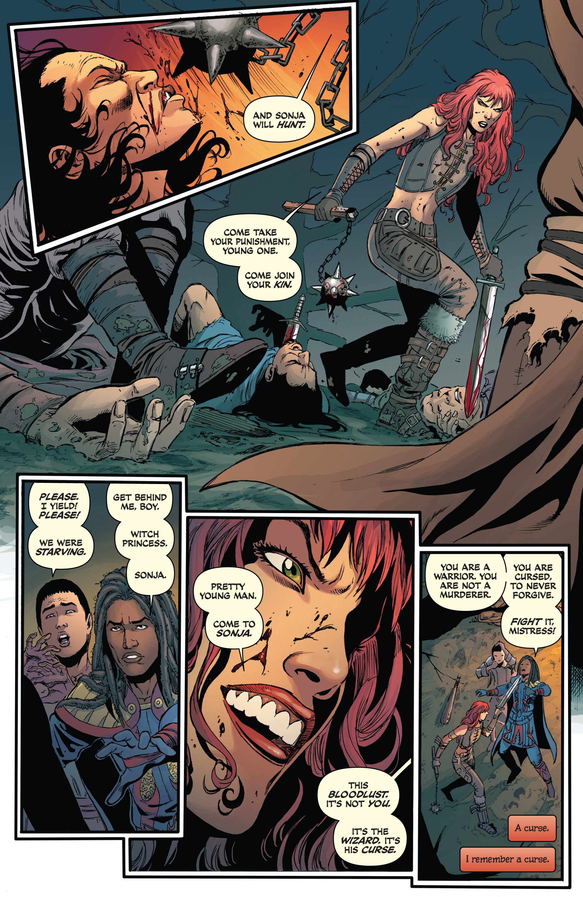 Read online Red Sonja (2013) comic -  Issue #14 - 22