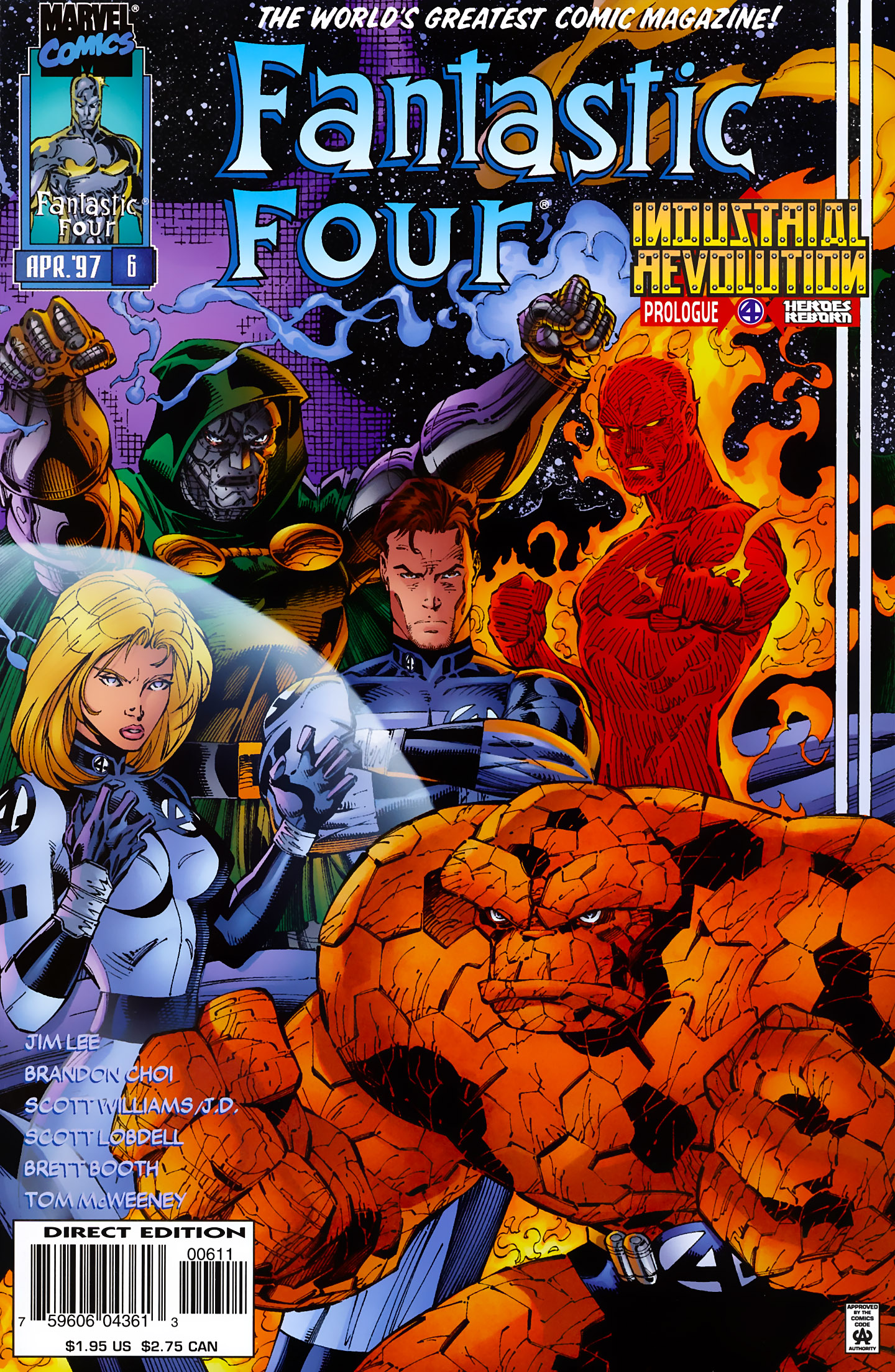 Read online Fantastic Four (1996) comic -  Issue #6 - 1