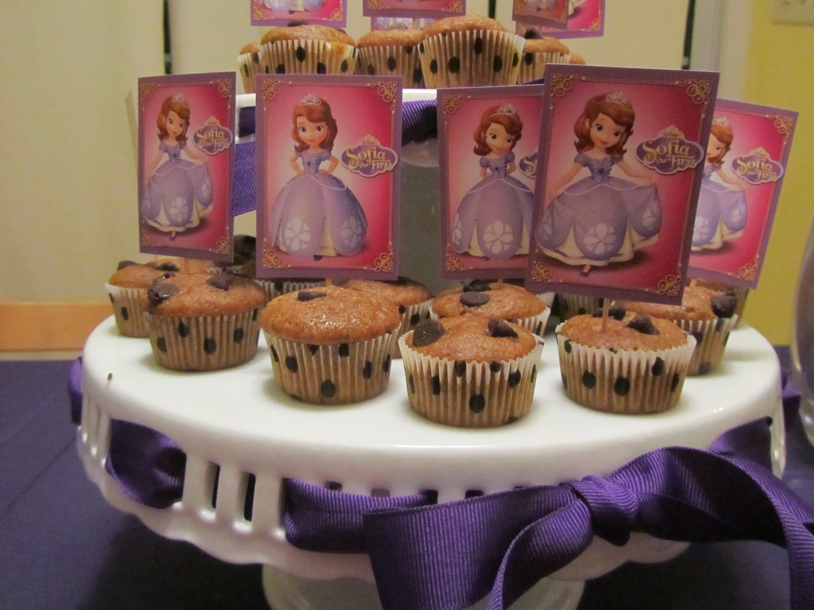 Cupcakes Princesa Sofia, parte 2
