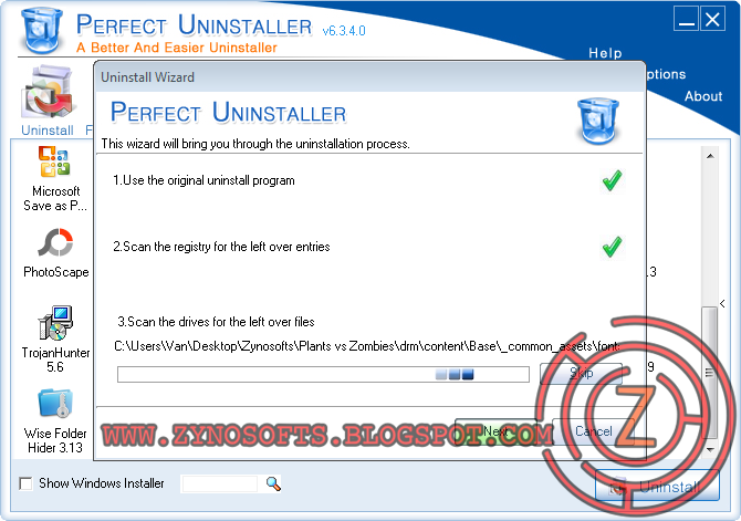 Perfect Uninstaller 6.3.4.0 Full Version with Keygen