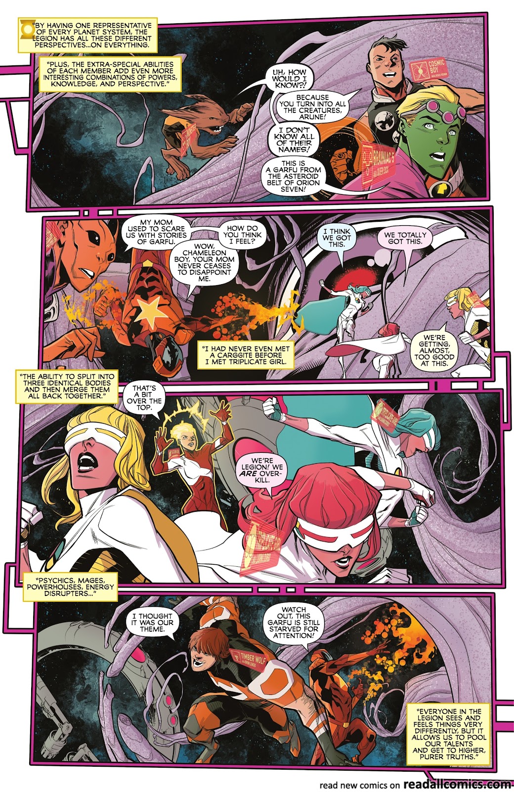 Justice League vs. the Legion of Super-Heroes Vol. 1 chapter 1 page 5