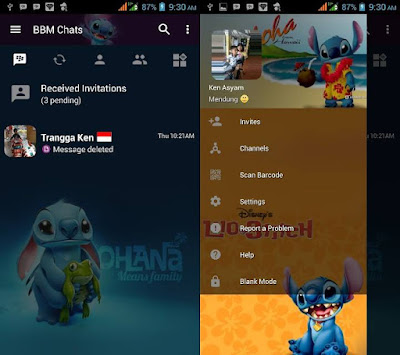 BBM Mod Kartun Stitch v3.2.5.12 APK BBM Mod Kartun Stitch v3.2.5.12 APK