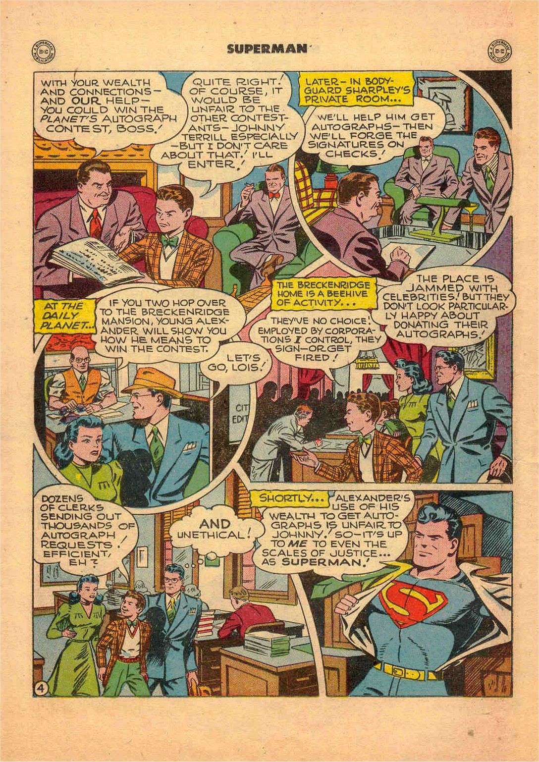 Read online Superman (1939) comic -  Issue #48 - 20