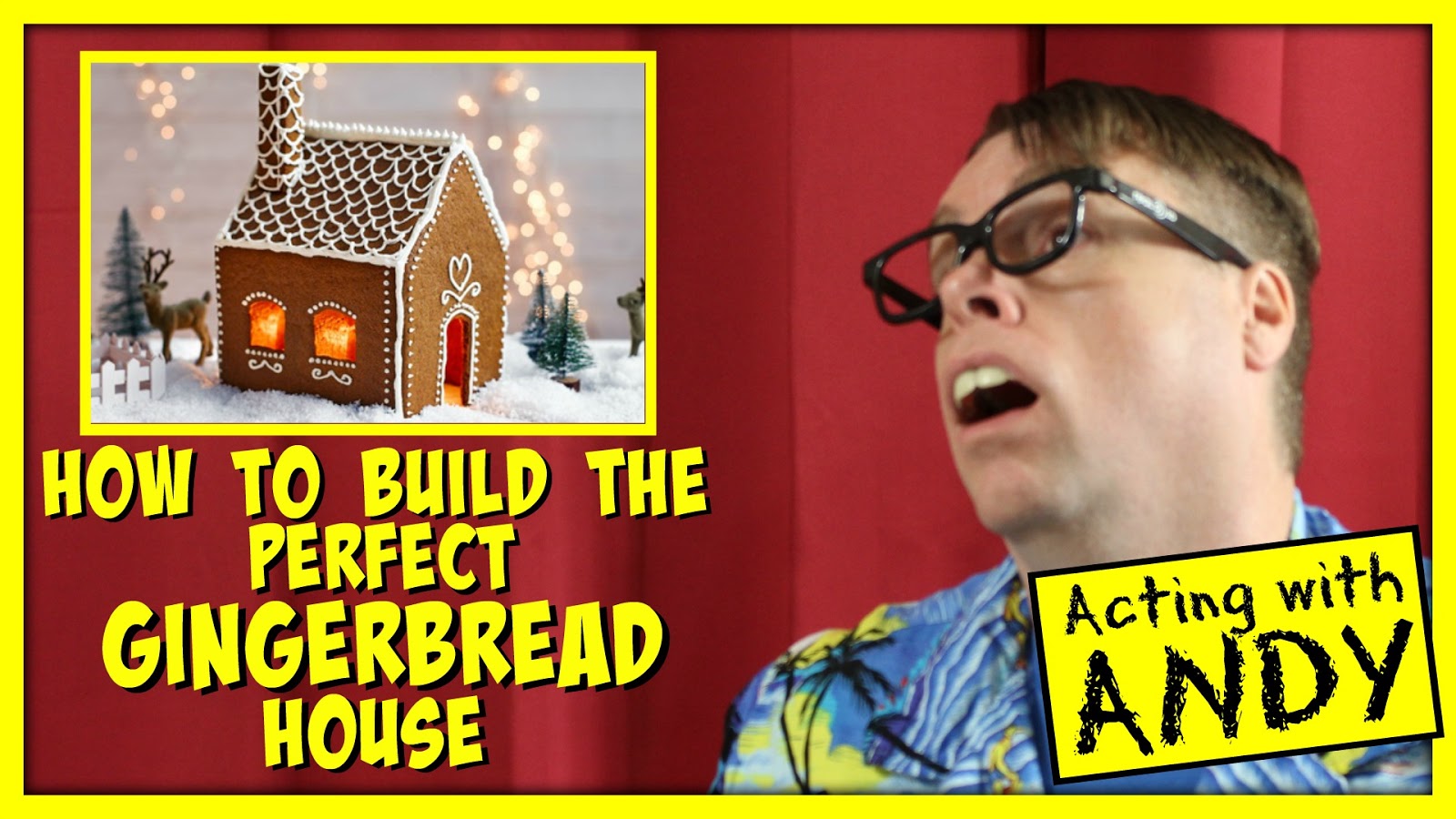 Toxic Clown Toys How to Build the Perfect Gingerbread House / Acting