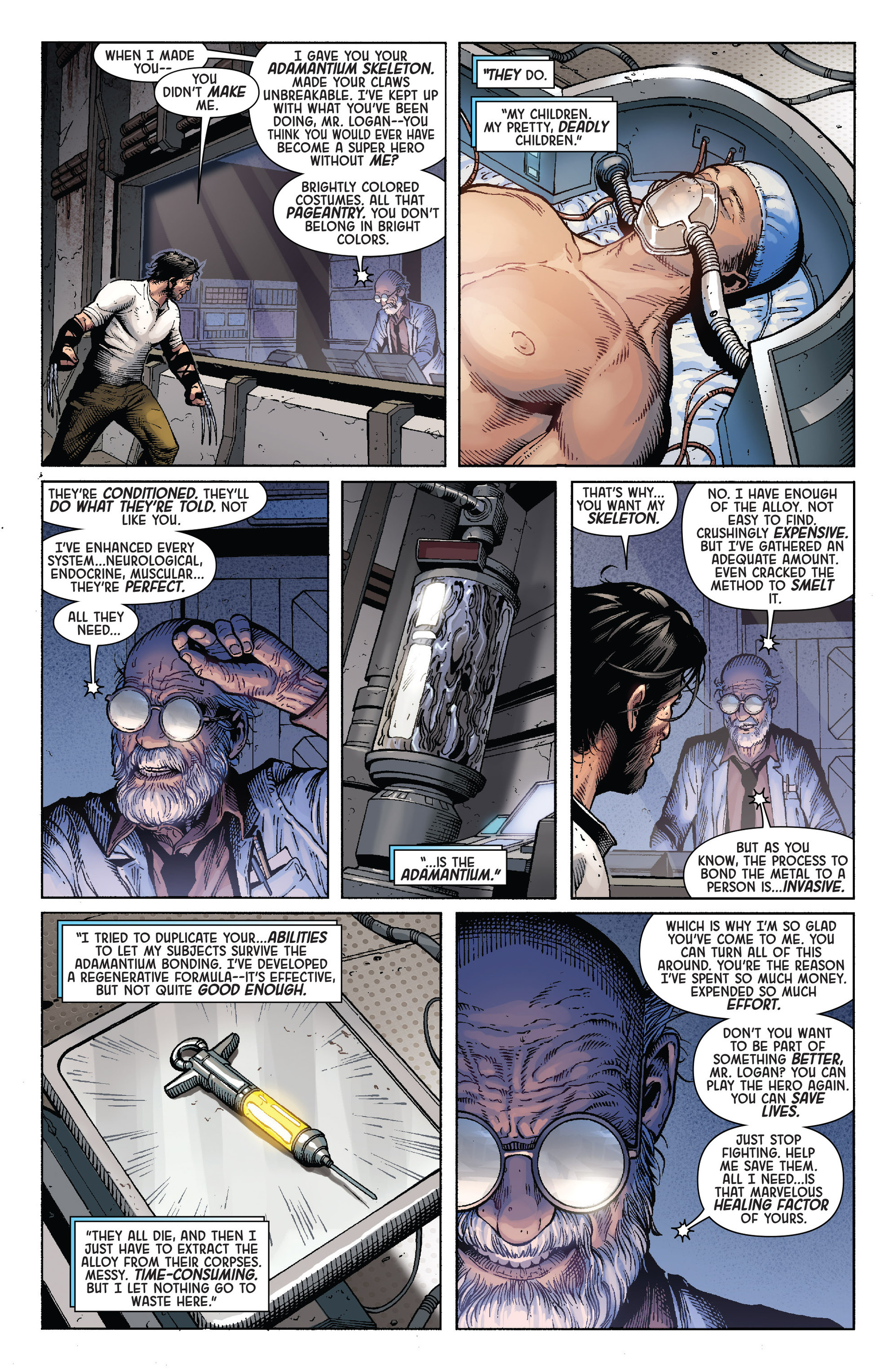 Read online Death of Wolverine comic -  Issue #4 - 9