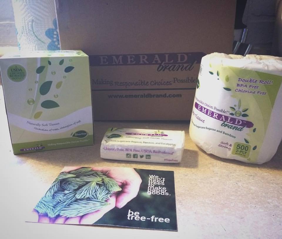 Be TreeFree With Emerald Brand Paper Products from Shoplet! 