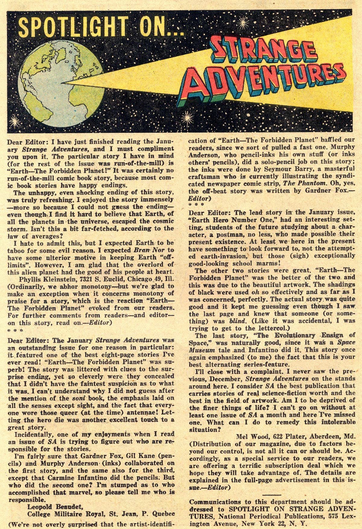 Read online Strange Adventures (1950) comic -  Issue #152 - 22