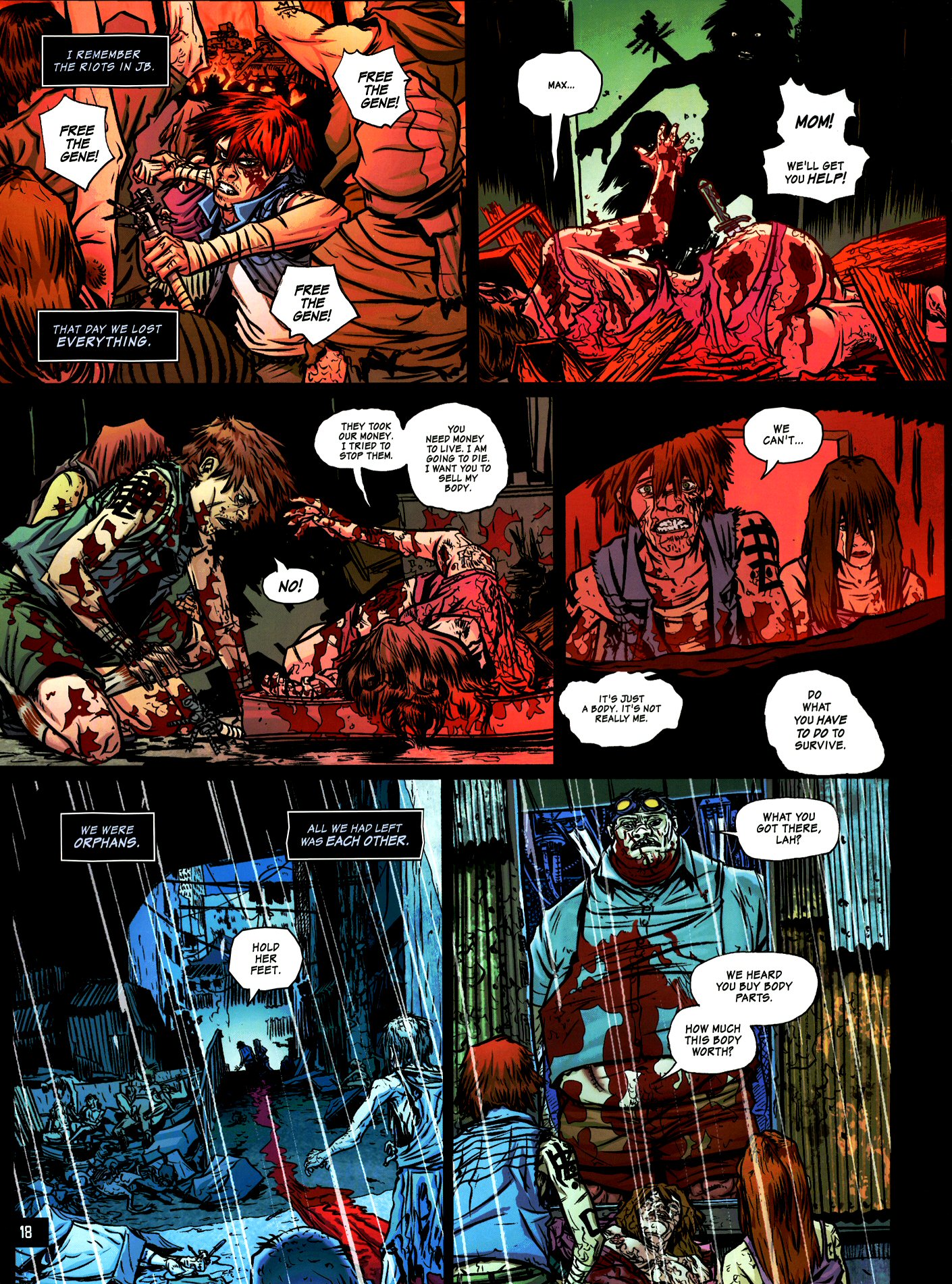 Read online Fluorescent Black comic -  Issue # TPB (Part 1) - 16