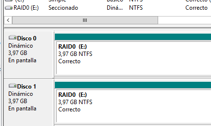 Naroa Iturain: Ejercicios con RAIDs y PowerShell