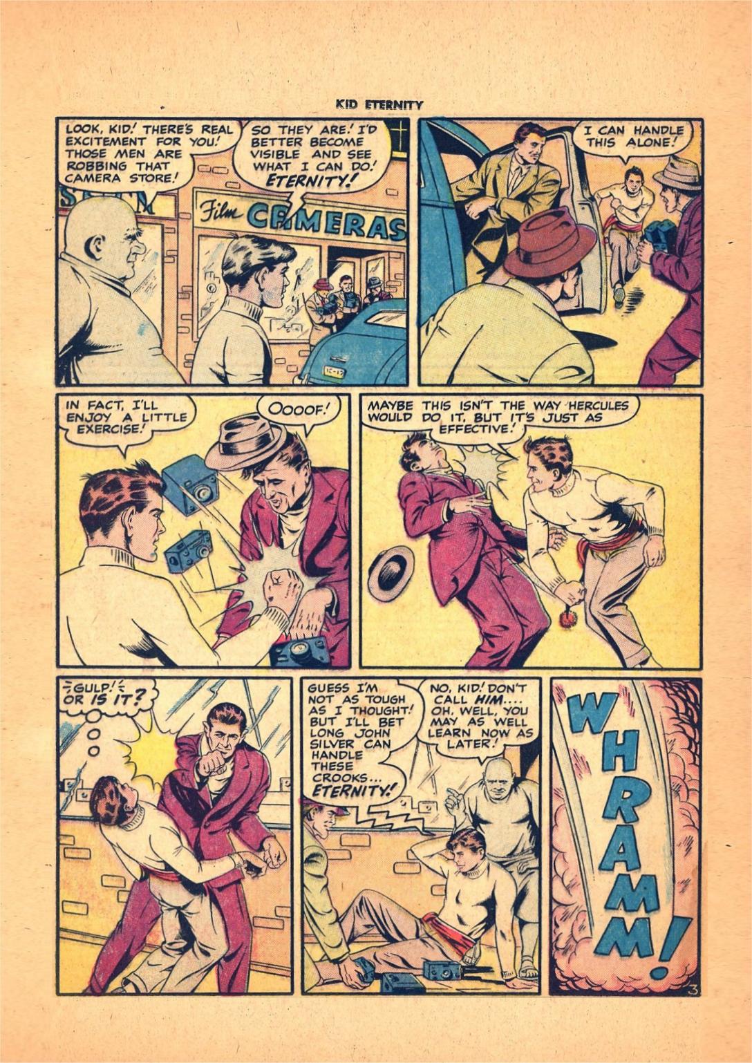 Read online Kid Eternity (1946) comic -  Issue #7 - 38