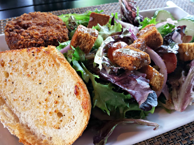 Lunch at Harvest Grill at Shelton Vineyards is a culinary experience. 