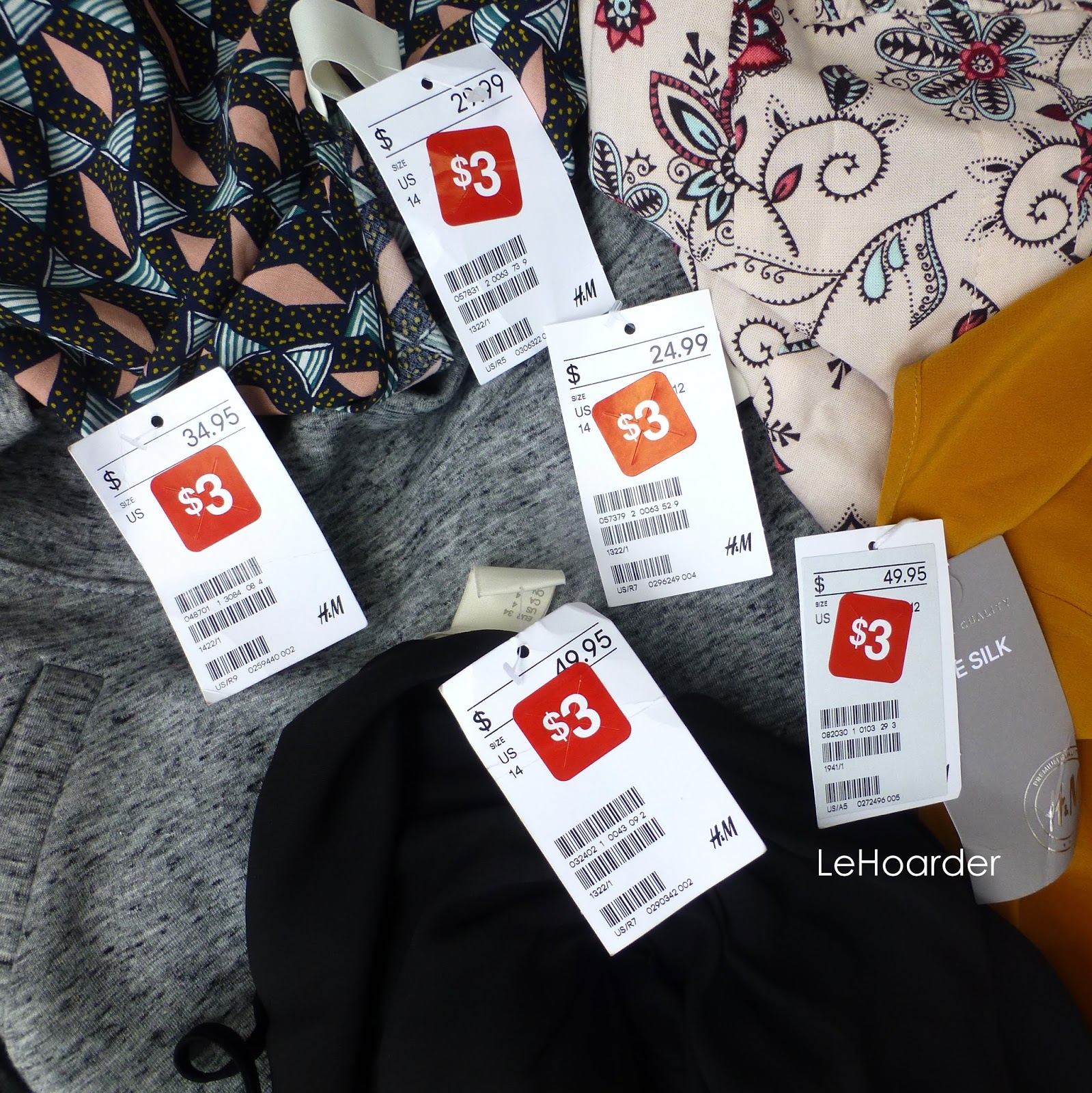 H 26m - Shopping insanity! Check out my $3 H&M clearance haul! | Le Hoarder