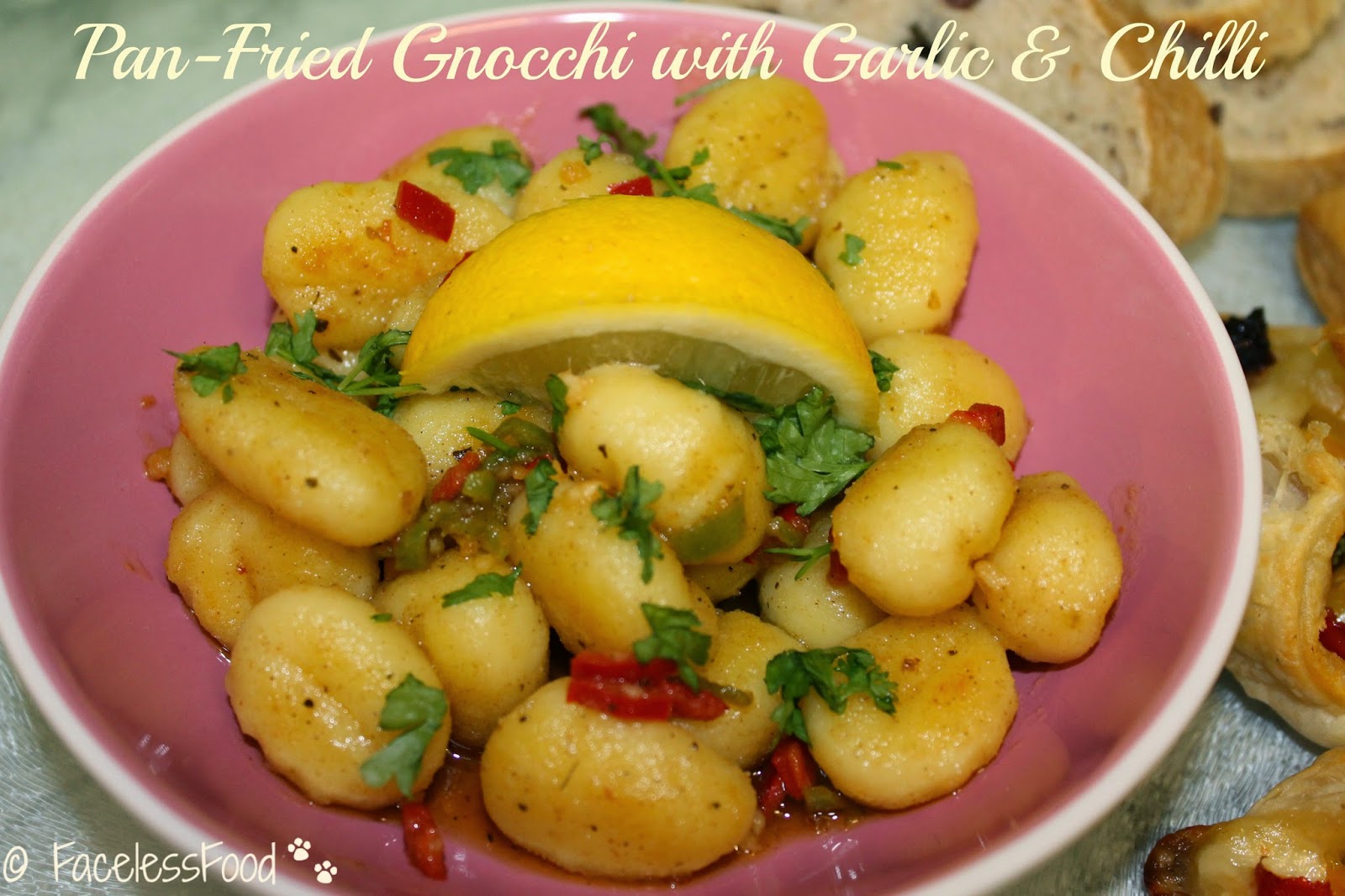 We Don&amp;#39;t Eat Anything With A Face: Pan-Fried Gnocchi with Garlic &amp; Chilli