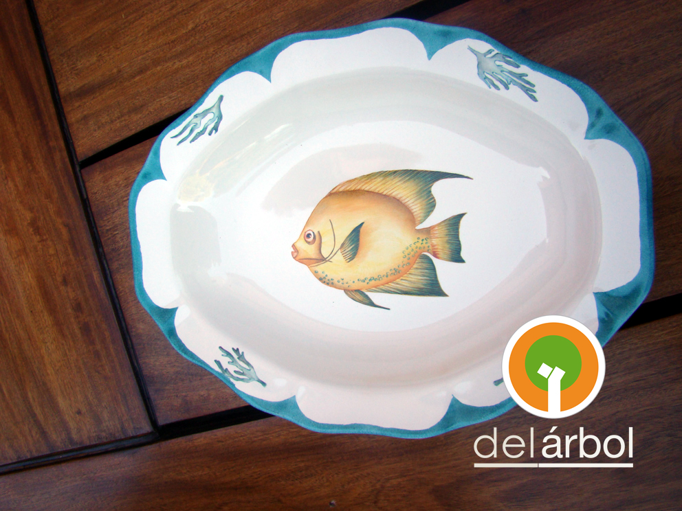 Del-Arbol | Fábrica de Muebles de Madera: Porcelanas pintadas a mano
