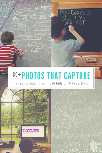 30+ photos that capture the fascinating minds of kids with hyperlexia and Instagram accounts that you will want to follow if you want to learn more about hyperlexia from And Next Comes L