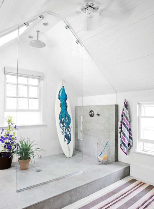 To Da Loos Riding The Wave In Bathroom Takes On A Whole I Couldn T Find Any Photos But Think It Would Be Cool To Hang A Surfboard On