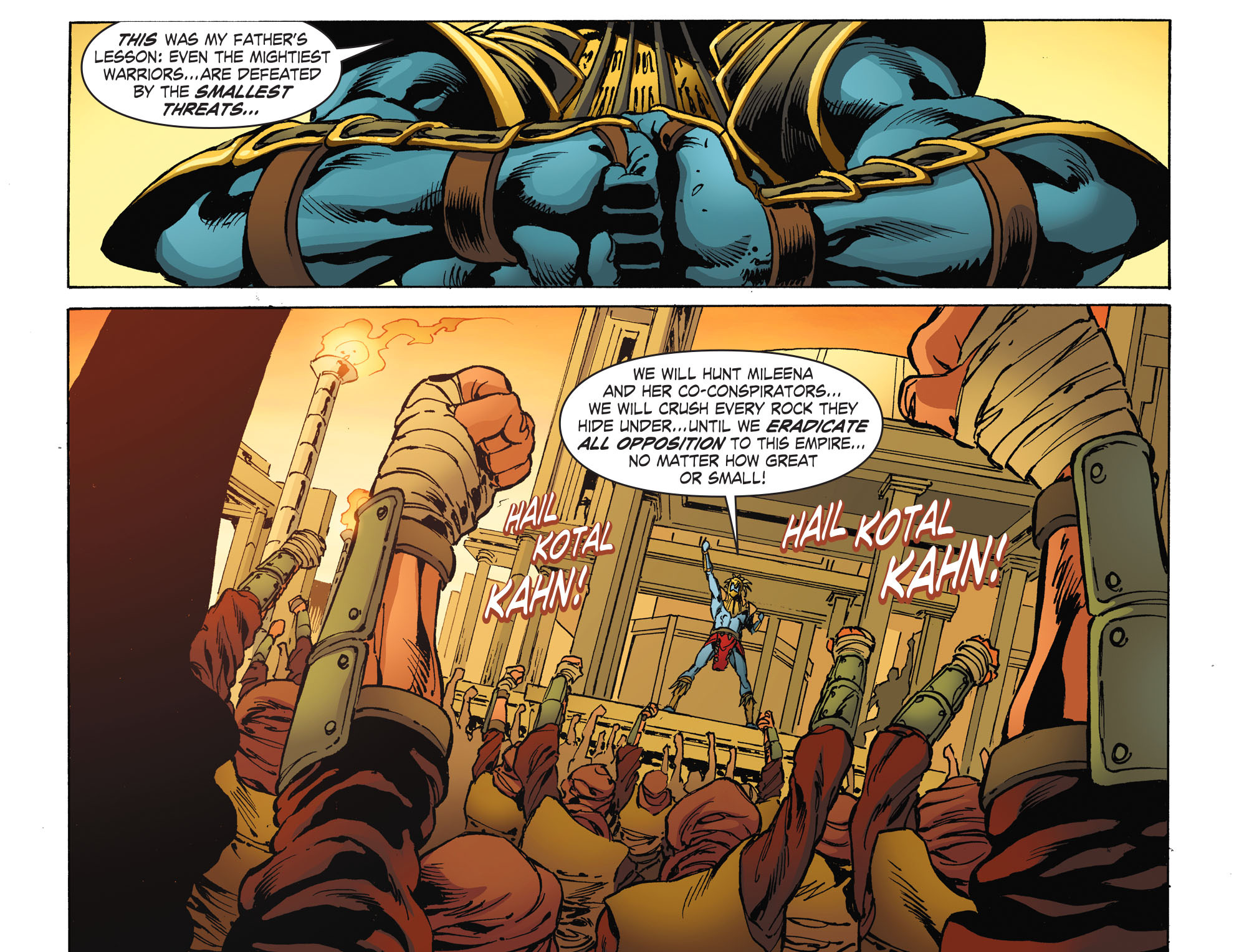 Read online Mortal Kombat X [I] comic -  Issue #6 - 20