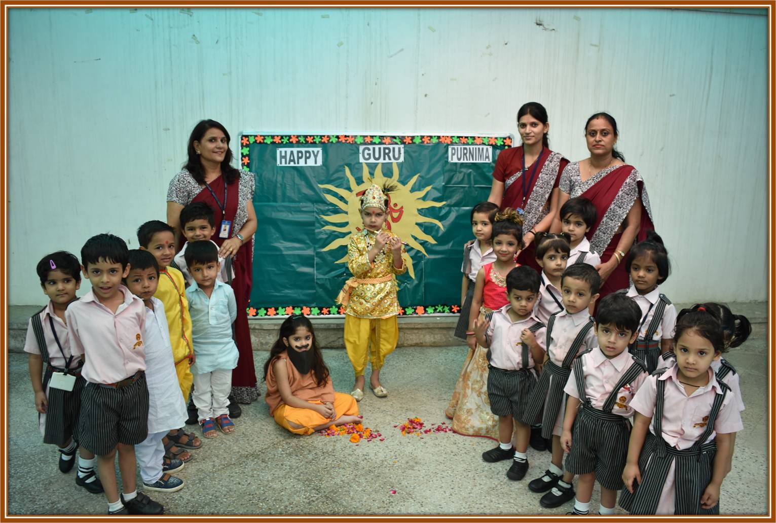 Saint Soldier Public School Pratap Nagar Jaipur: Guru Purnima Celebrated @SSPS