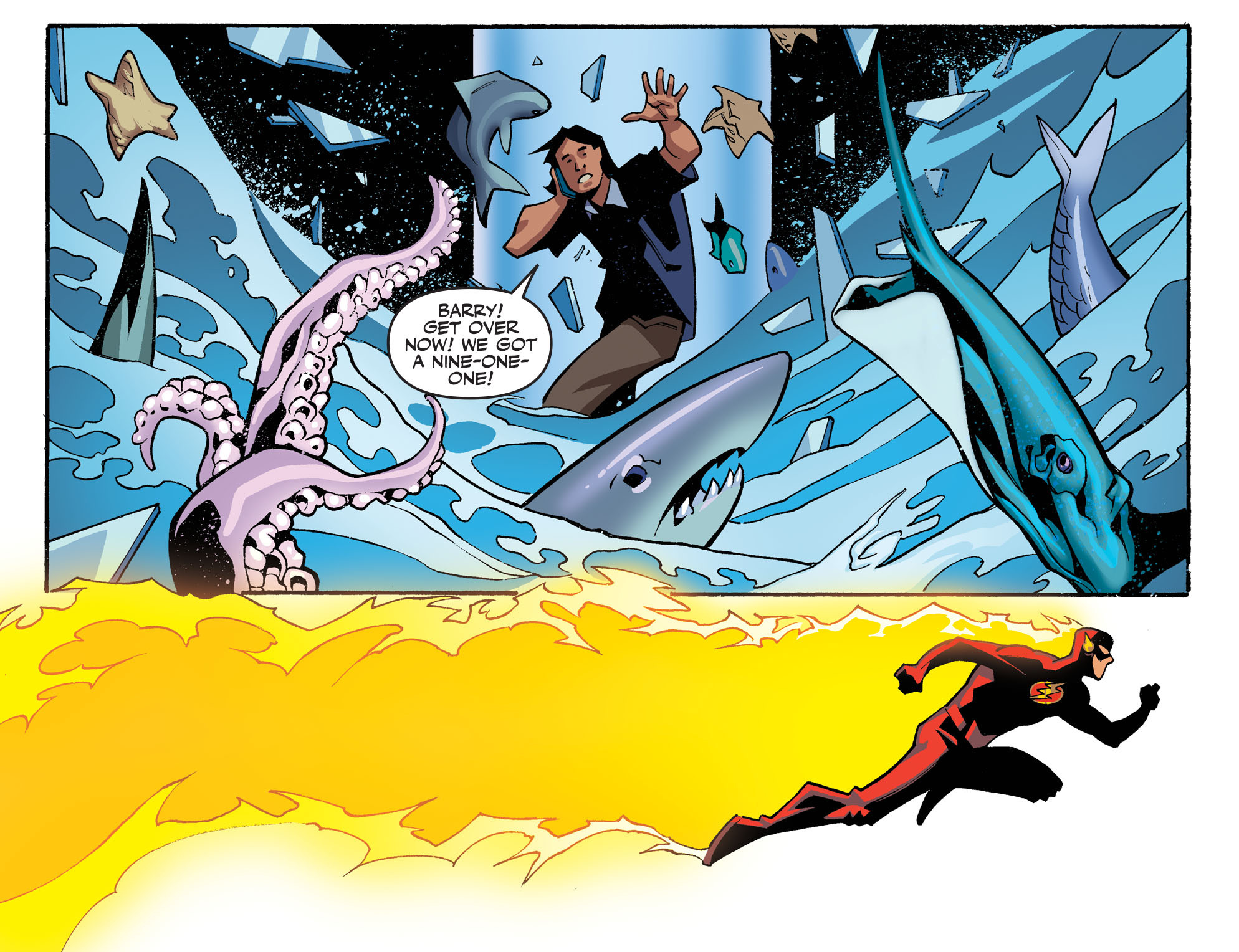 Read online The Flash: Season Zero [I] comic -  Issue #12 - 18