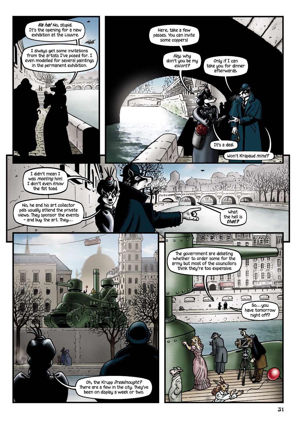 Read online Grandville Bête Noire comic -  Issue # TPB - 34