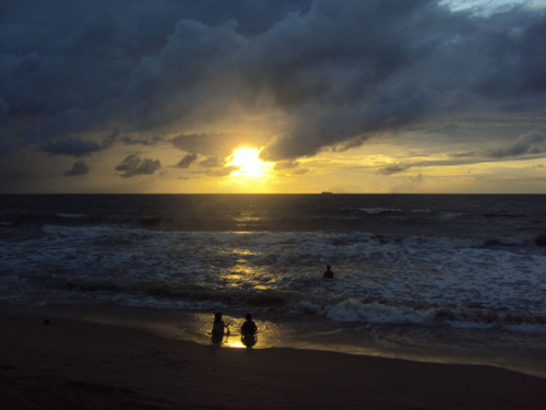 Sunset at Anyer Beach