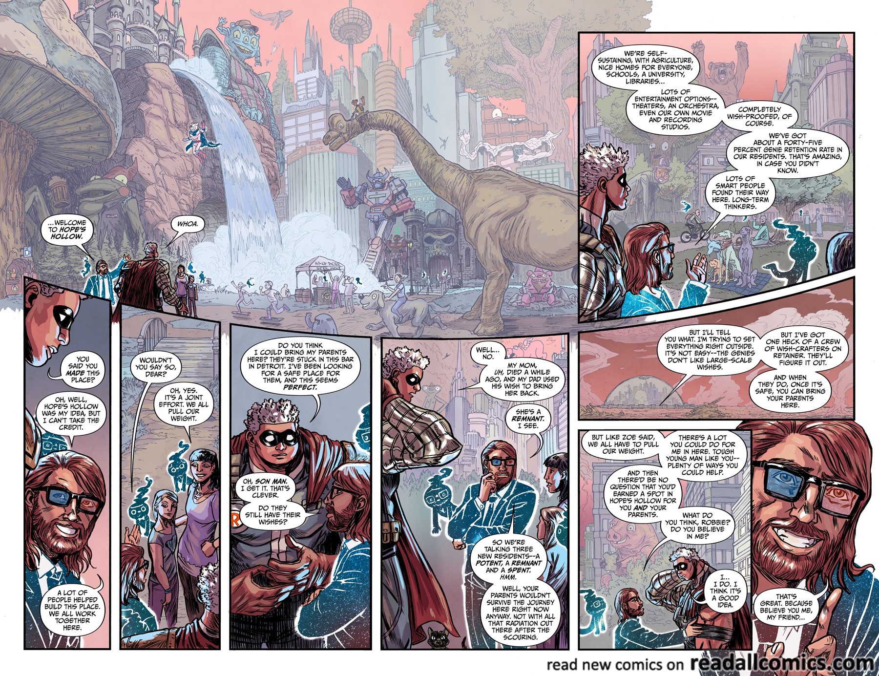 Eight Billion Genies chapter 5 page 10