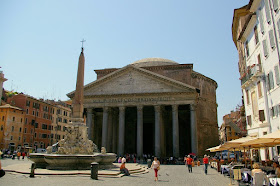 The Pantheon has been standing in the Piazza della Rotonda  since AD118 and is one of Rome's finest ancient buildings