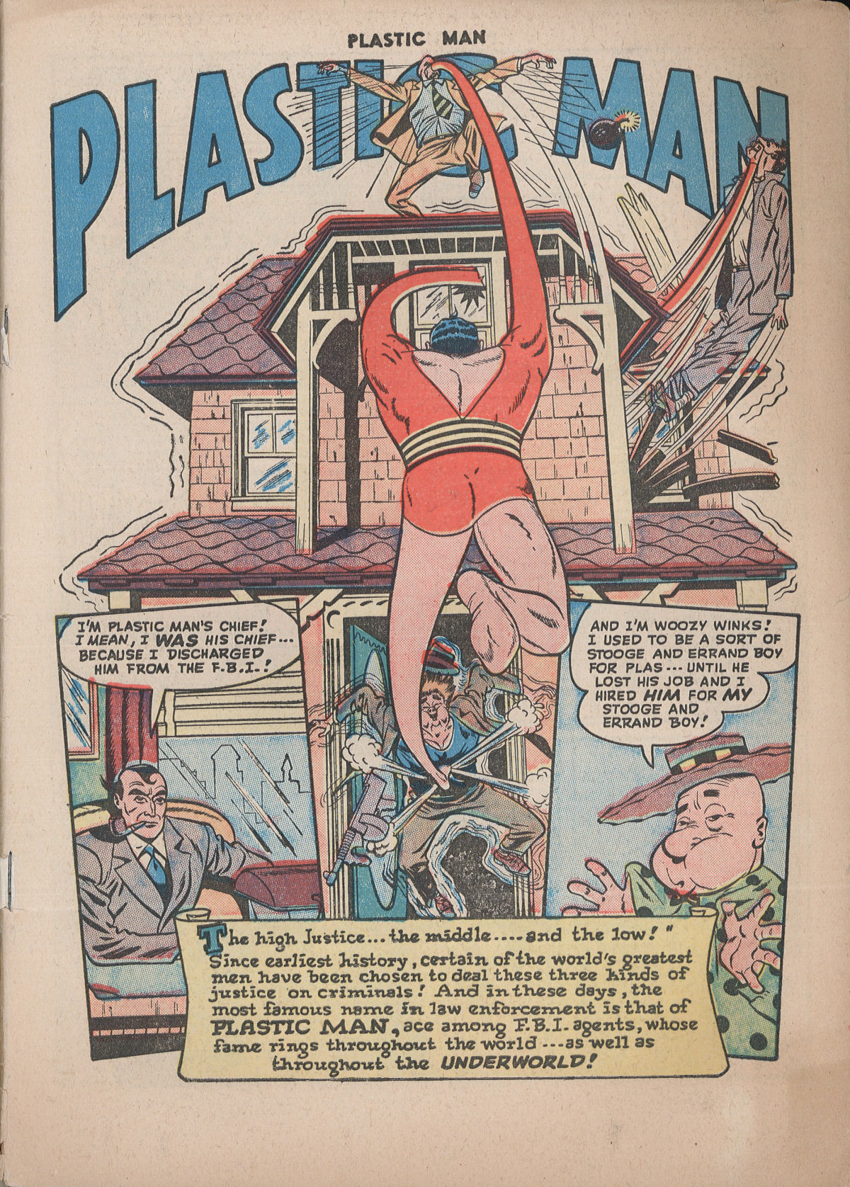Read online Plastic Man (1943) comic -  Issue #11 - 3