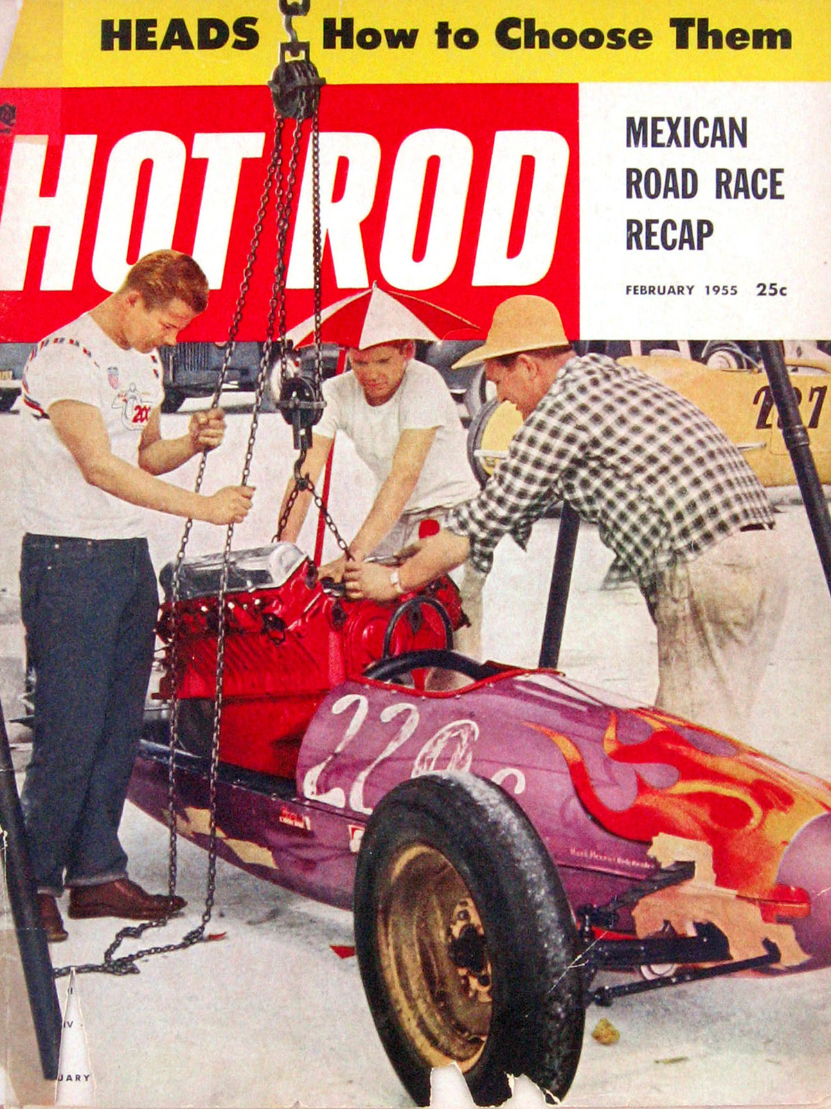 Did you know you can look through the covers of the old Hot Rod magazines f...