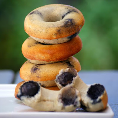 Blueberry Baked Protein Donuts Recipe