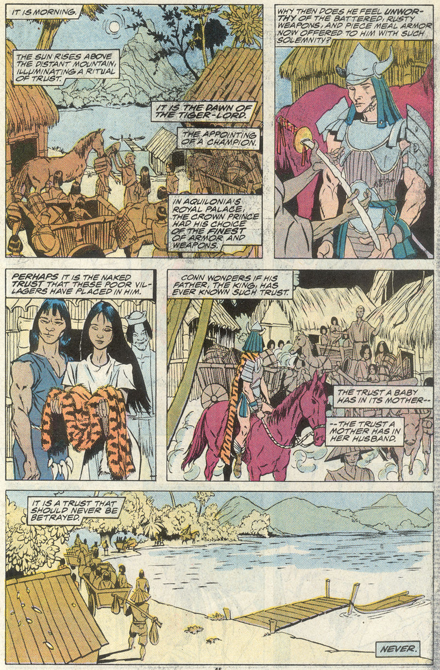 Read online Conan the King comic -  Issue #52 - 38