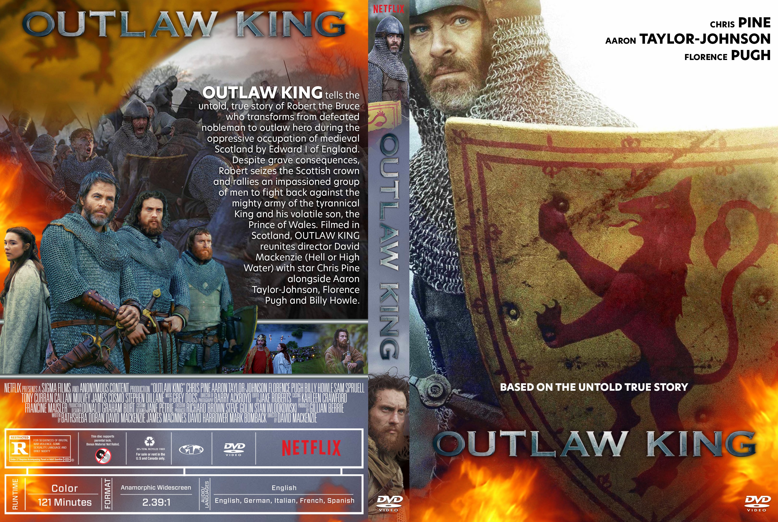 Outlaw King DVD Cover.