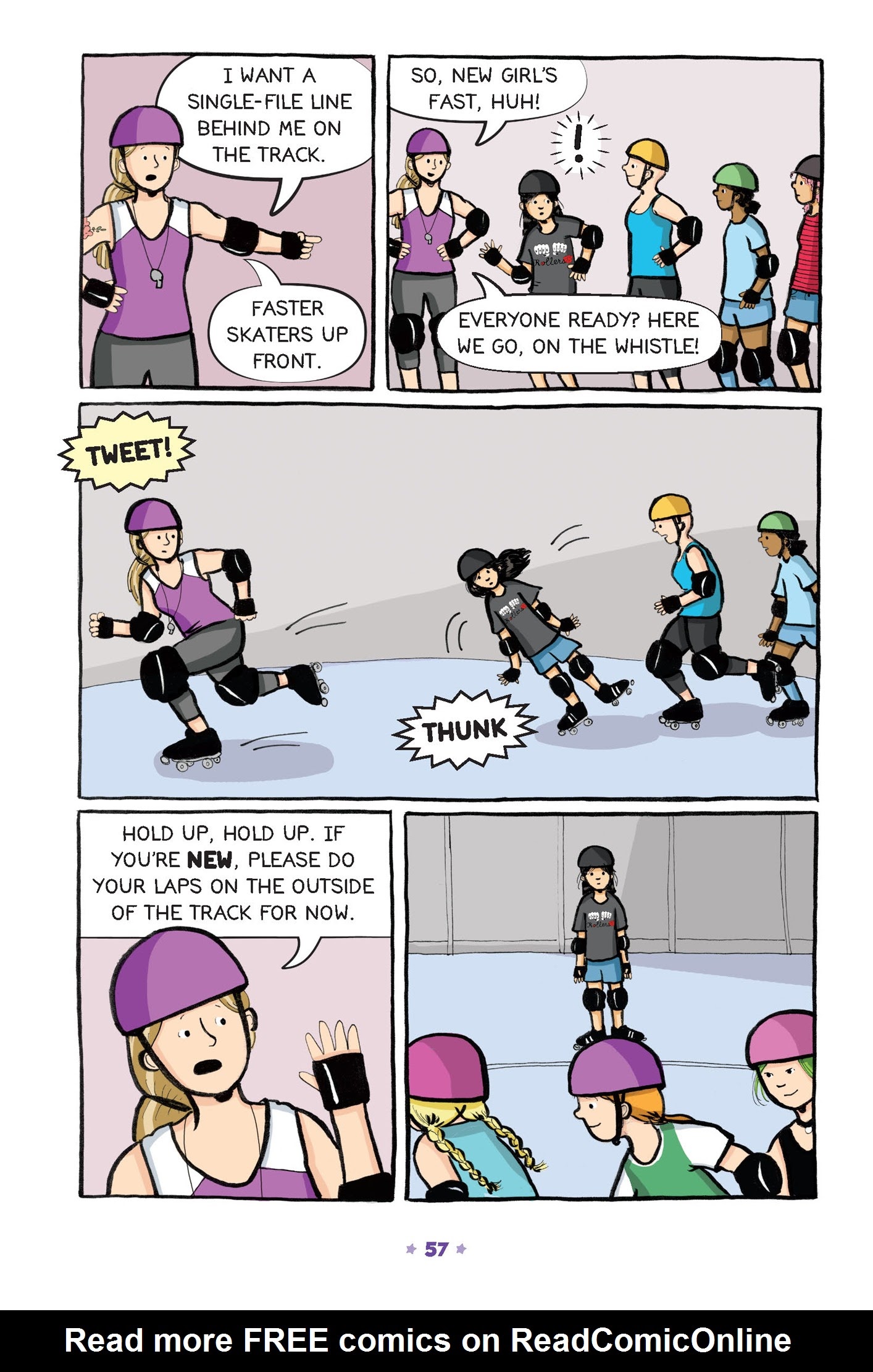 Read online Roller Girl comic -  Issue # TPB (Part 1) - 54