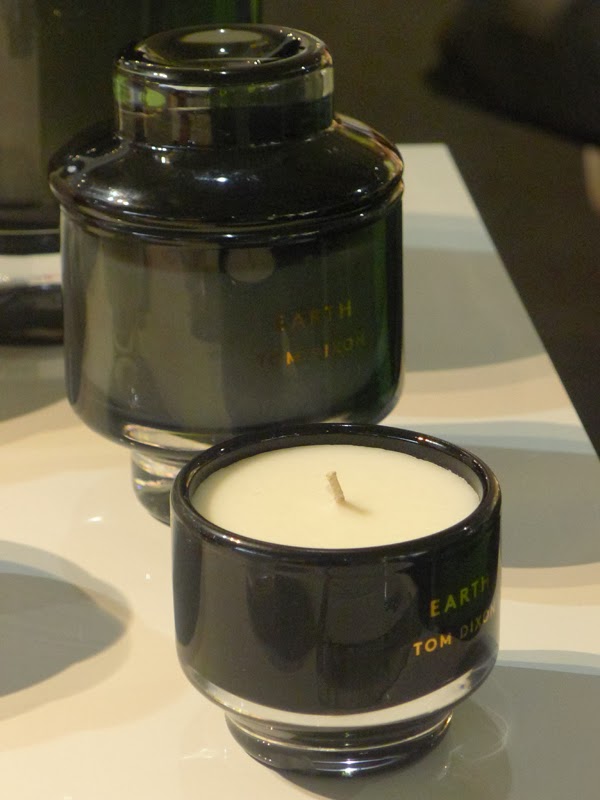 Homebuildlife Four element candles by Tom Dixon at Maison & Objet