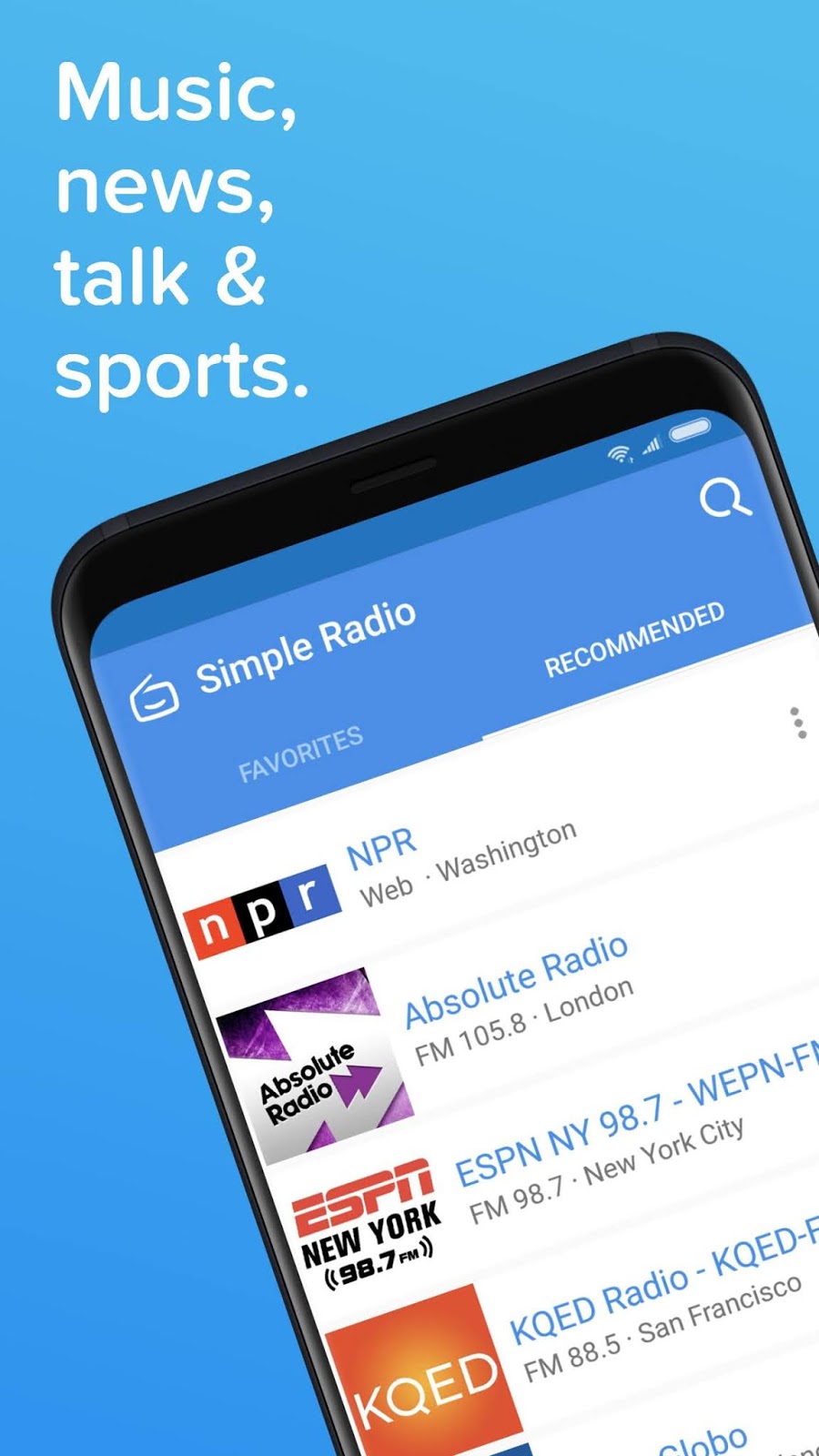 Simple Radio (MOD, Unlocked) APK for Android Myappsmall provide
