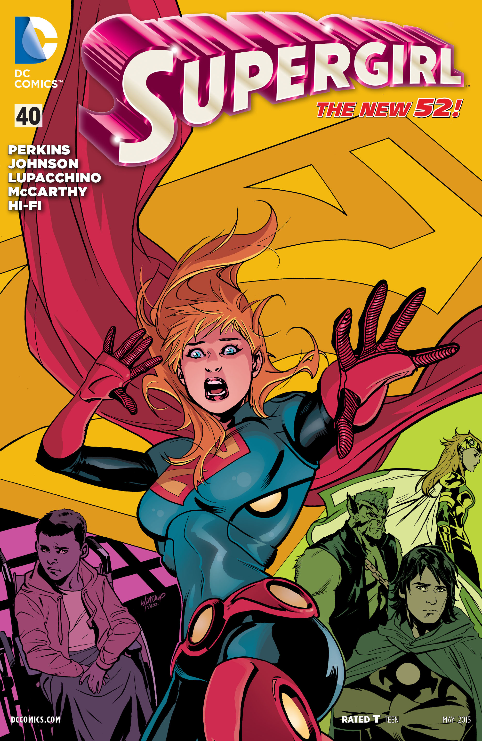 Read online Supergirl (2011) comic -  Issue #40 - 1