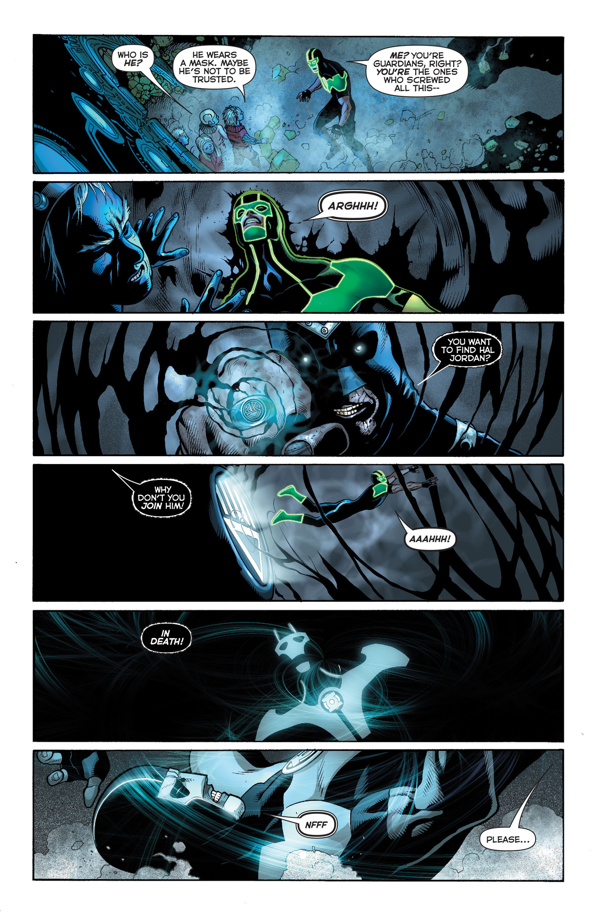 Read online Green Lantern (2011) comic -  Issue #17 - 21