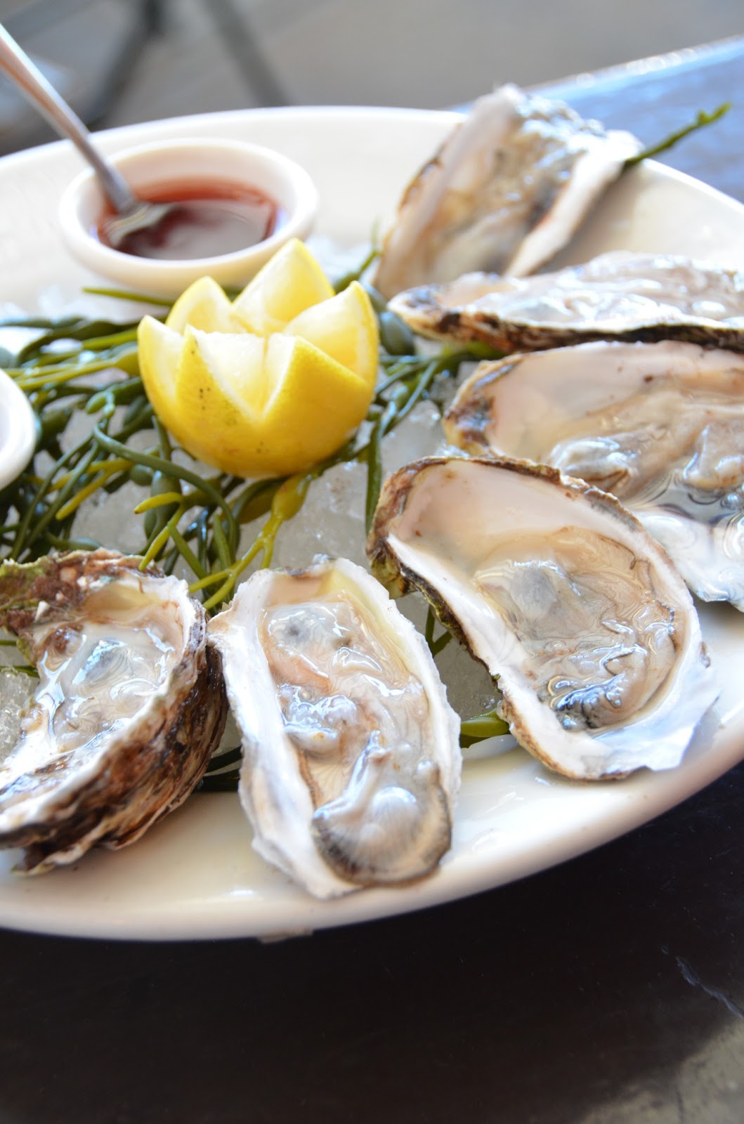 IRON & TWINE Antique French Oyster Plate