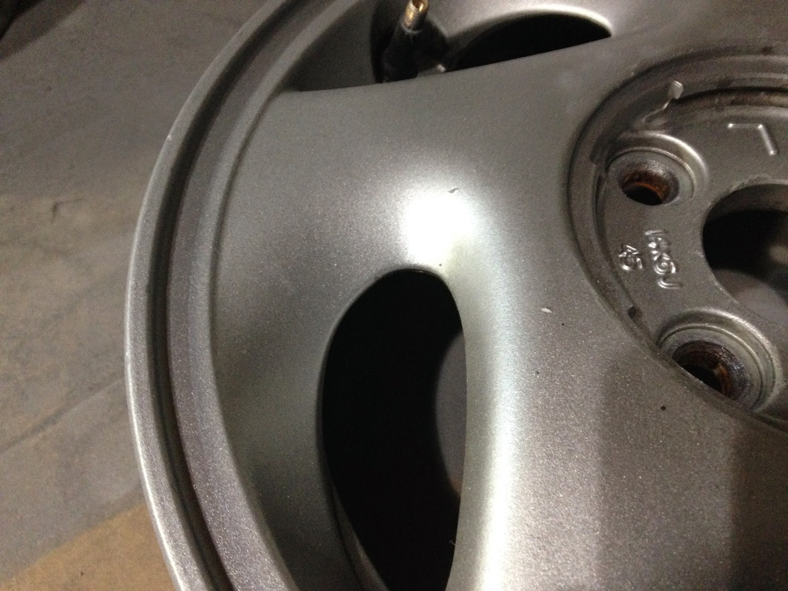 CRX Wheel Repair: CRX Wheel Repair Curb Rash