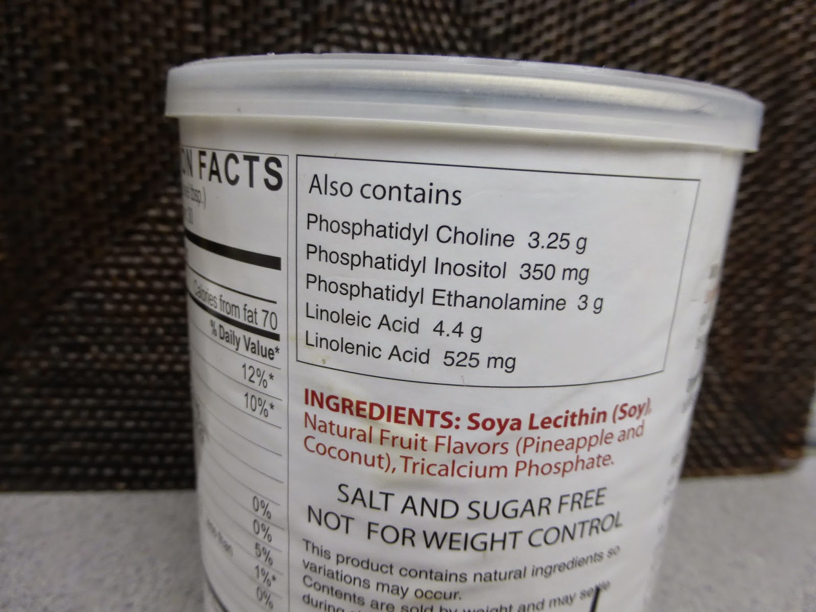 Daily happiness Soy Lecithin bột đạm đậu nành